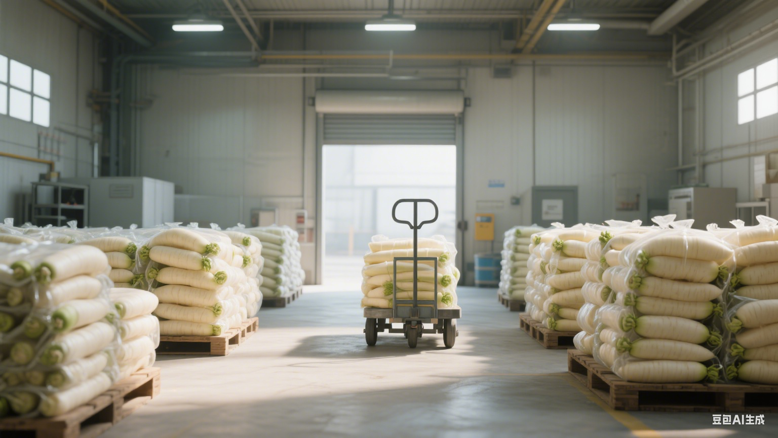 鹽漬蘿卜條的加工有多少種方案，生產(chǎn)線怎樣布置？(圖3)