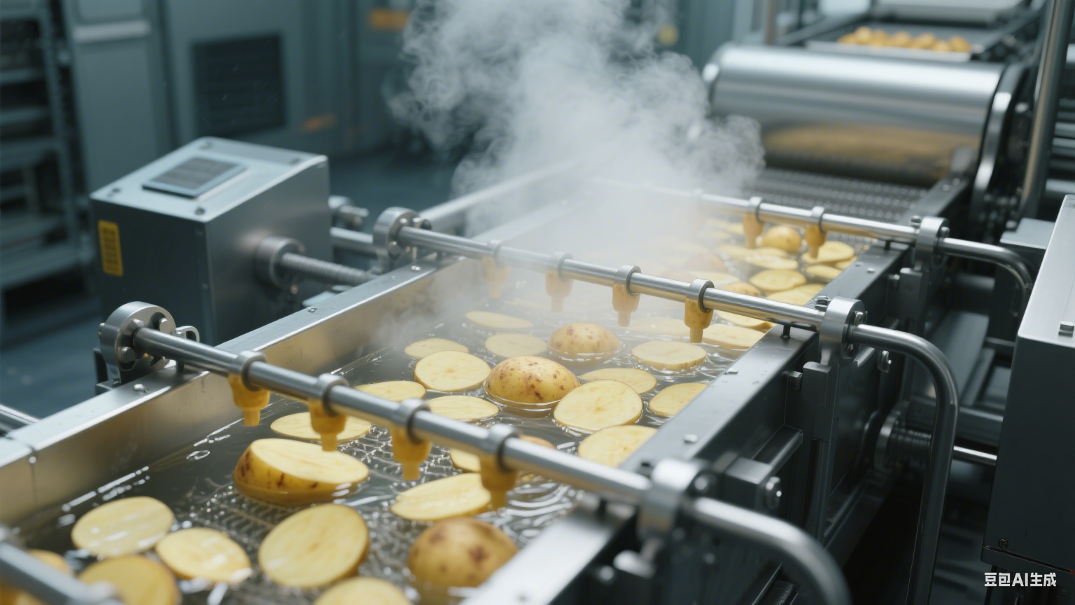 還在地里的土豆到餐桌上的薯片，它需要一個(gè)怎樣的過程呢？(圖2)