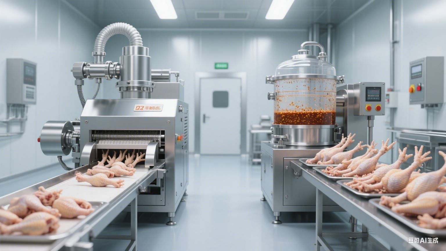 無骨雞爪生產(chǎn)線:主要特定流程與定制熱點(diǎn)解析(圖2) 無骨雞爪生產(chǎn)線:主要特定流程與定制熱點(diǎn)解析(圖2)