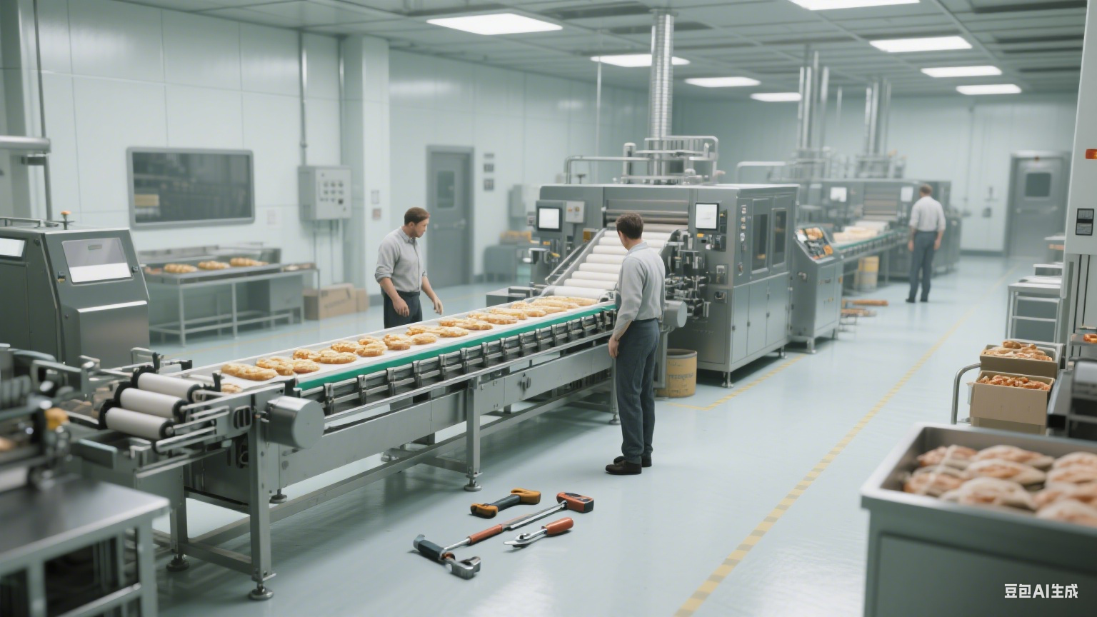 美味的休閑食品加工使用二手生產(chǎn)線，衛(wèi)生條件是否可以達(dá)到？