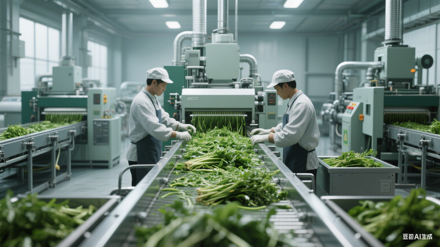 山野菜殺青流水線：配置、產(chǎn)量與人工配置詳解?