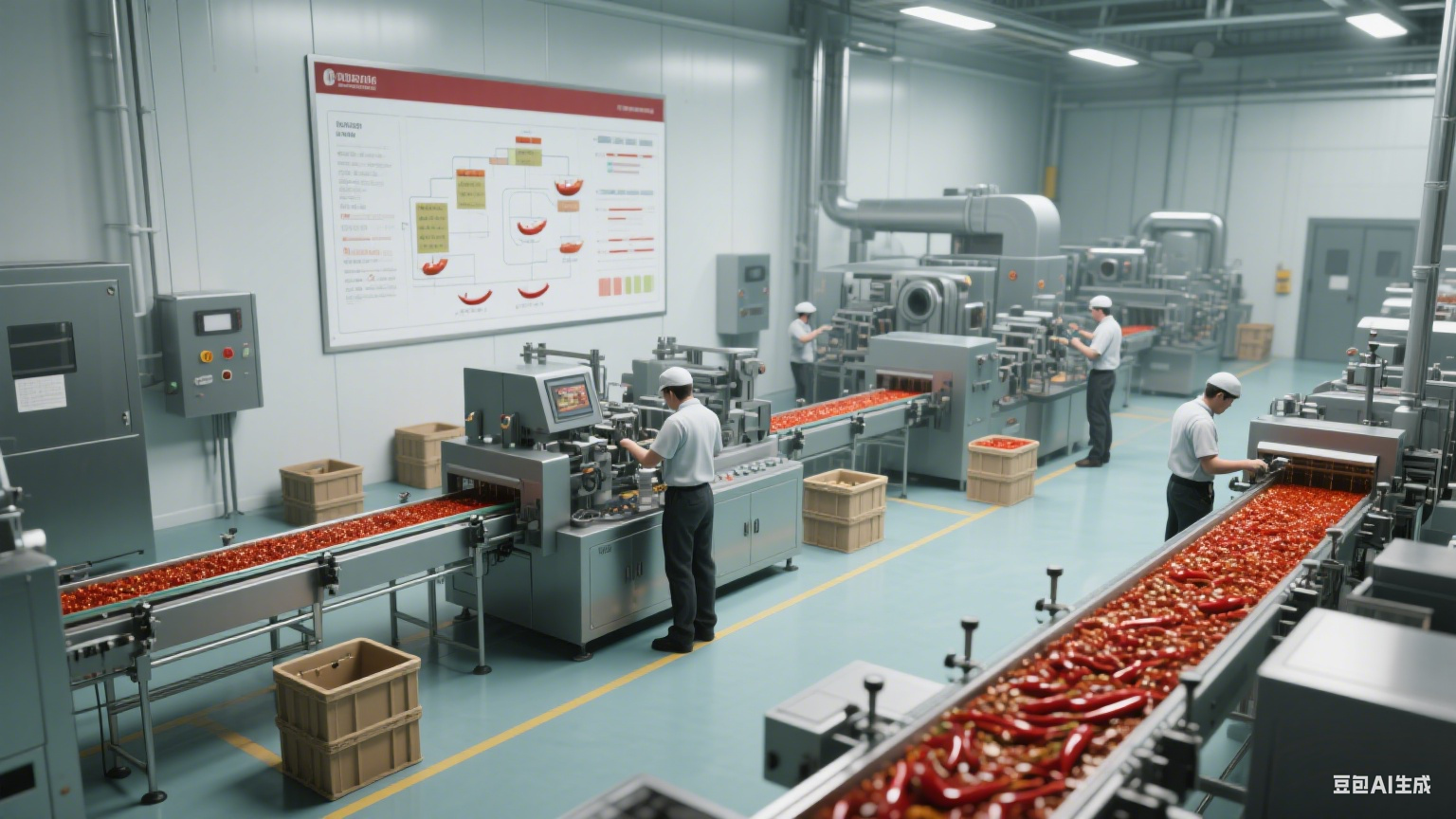 怎樣選擇辣椒醬加工生產線生產廠家？他們具備的規(guī)模應該是什么？(圖9)