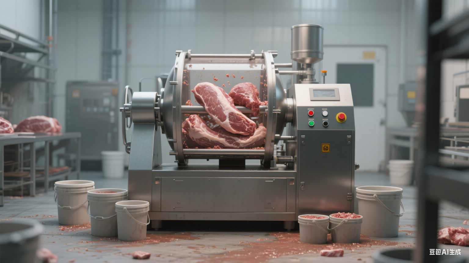 滾揉機(jī)（腌肉設(shè)備）使用規(guī)范?,記得牢才能運(yùn)作好