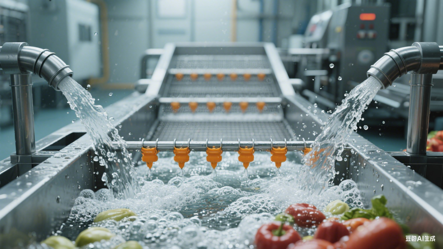 一注清水的協(xié)同潔凈：高壓噴淋式清洗機(jī)生產(chǎn)線的設(shè)備搭檔與匠心設(shè)計(jì)(圖2)