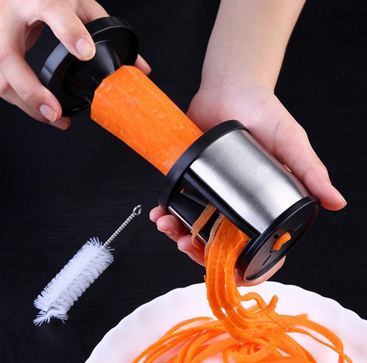 果蔬螺旋擦絲機(jī)如何實(shí)現(xiàn)預(yù)制菜切片切絲加工？